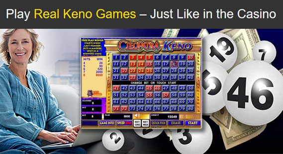 Play free authentic video keno games